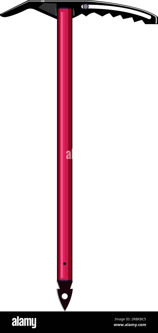 equipment ice axe cartoon vector illustration Stock Vector Image & Art