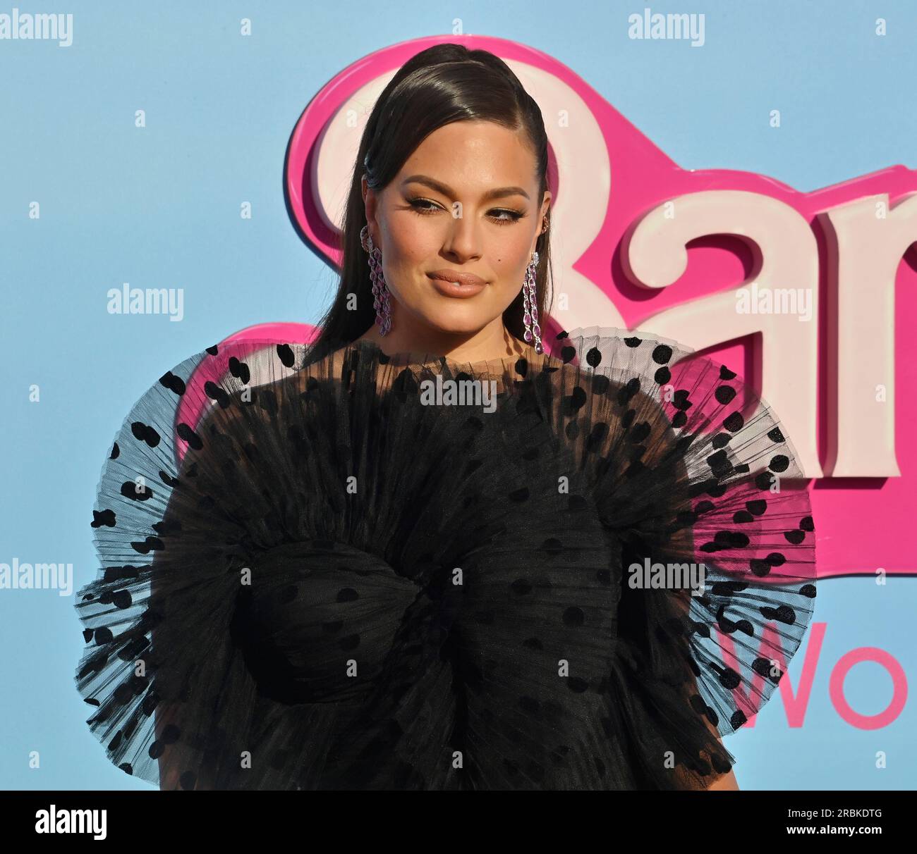 Los Angeles, United States. 09th July, 2023. Ashley Graham attends the  premiere of the motion picture romantic comedy 