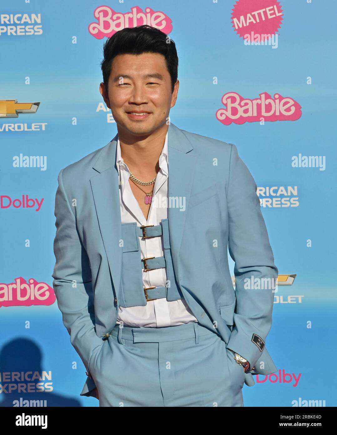 Simu Liu, Barbie (2023). Photo credit: Warner Bros Stock Photo - Alamy