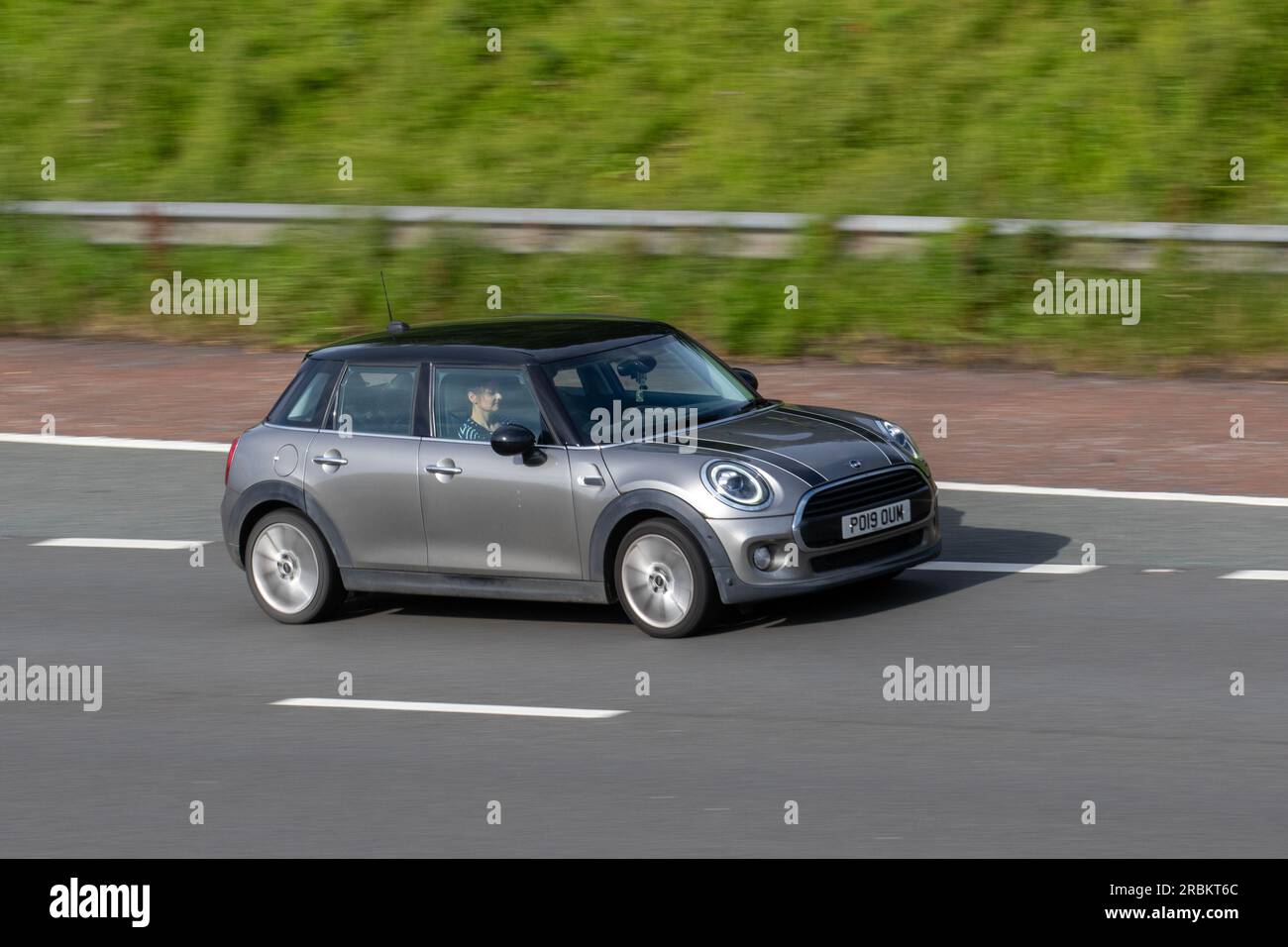 Retro styled two door supermini hi-res stock photography and images - Alamy