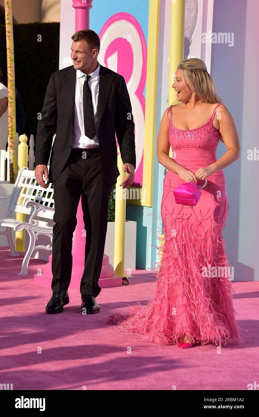 Rob Gronkowski und Camille Kostek bei der Weltpremiere des Kinofilms