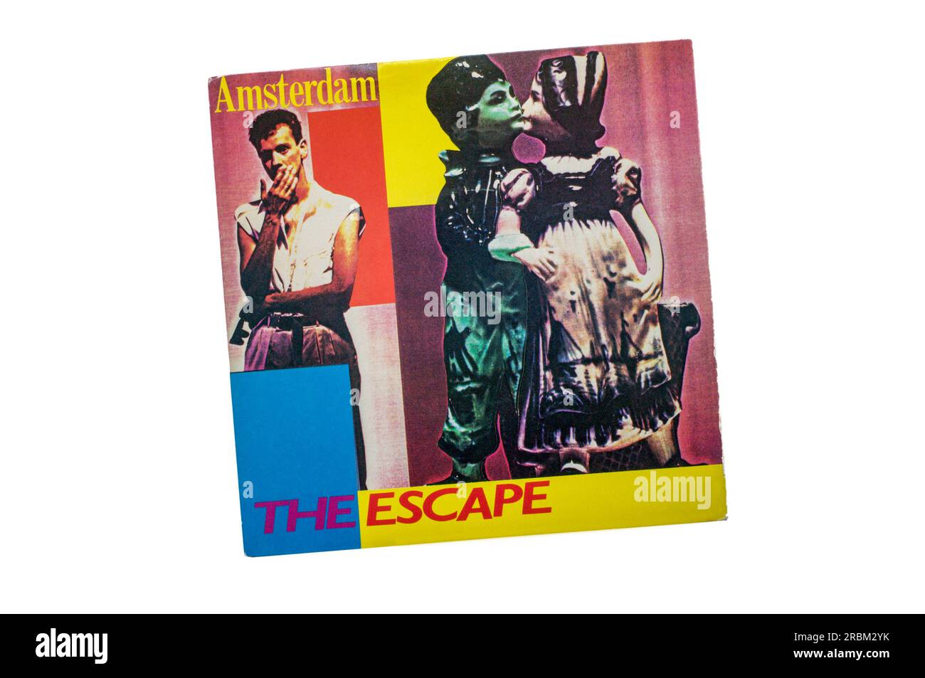 1983 7' single, The Escape by Amsterdam. Stock Photo