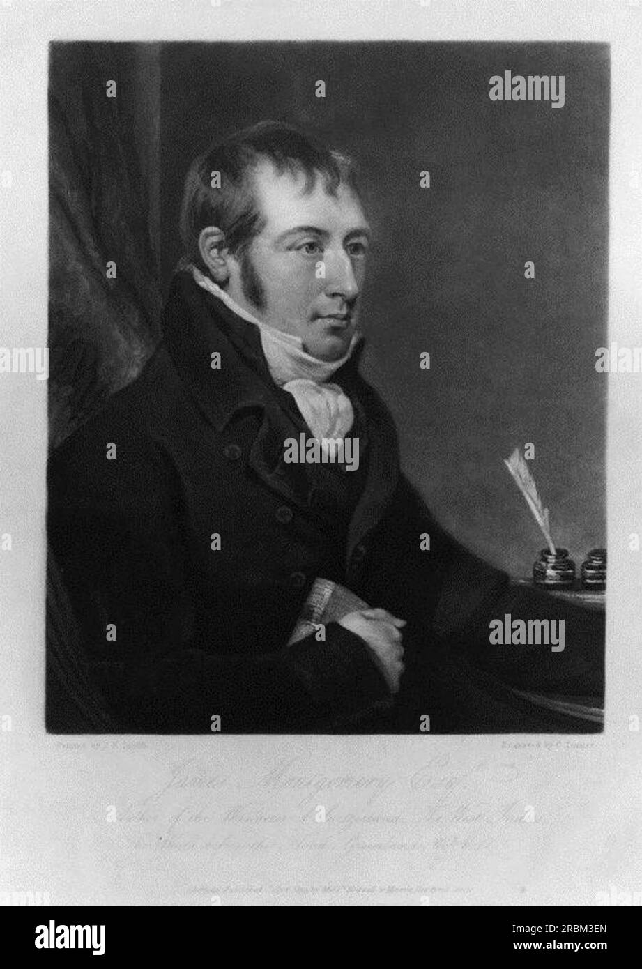 James montgomery Black and White Stock Photos & Images Alamy