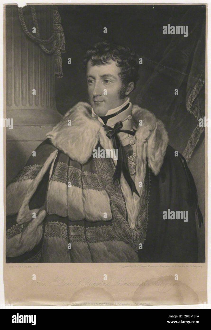 Charles GordonLennox, 5th Duke of Richmond and Lennox 1824 by Charles