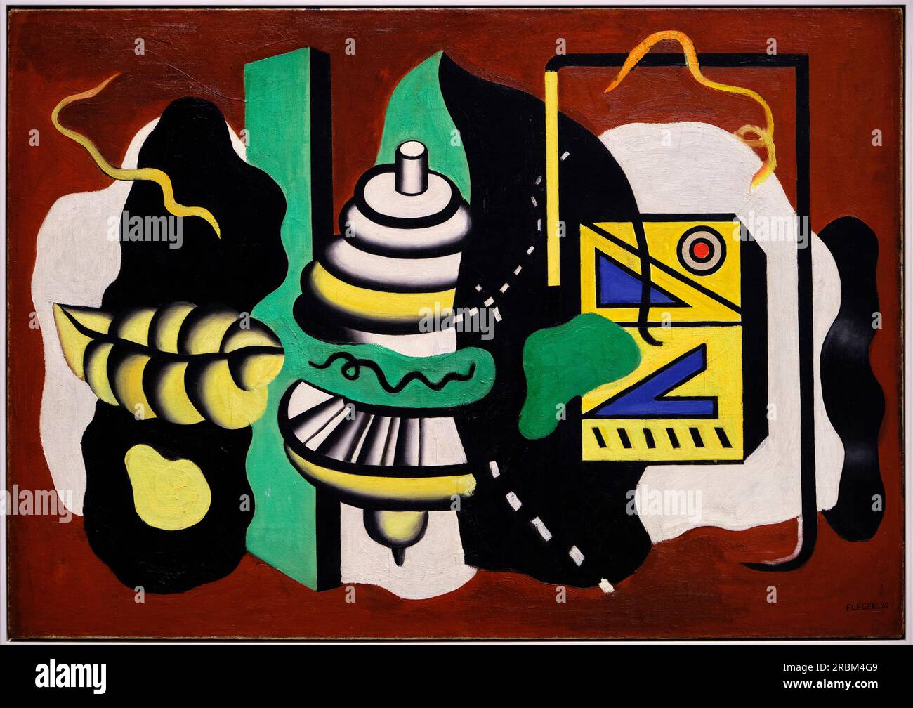 Fernand Leger、Composition、海外版超希少レゾネより Composition (1919) by Fernand Leger – Artchive