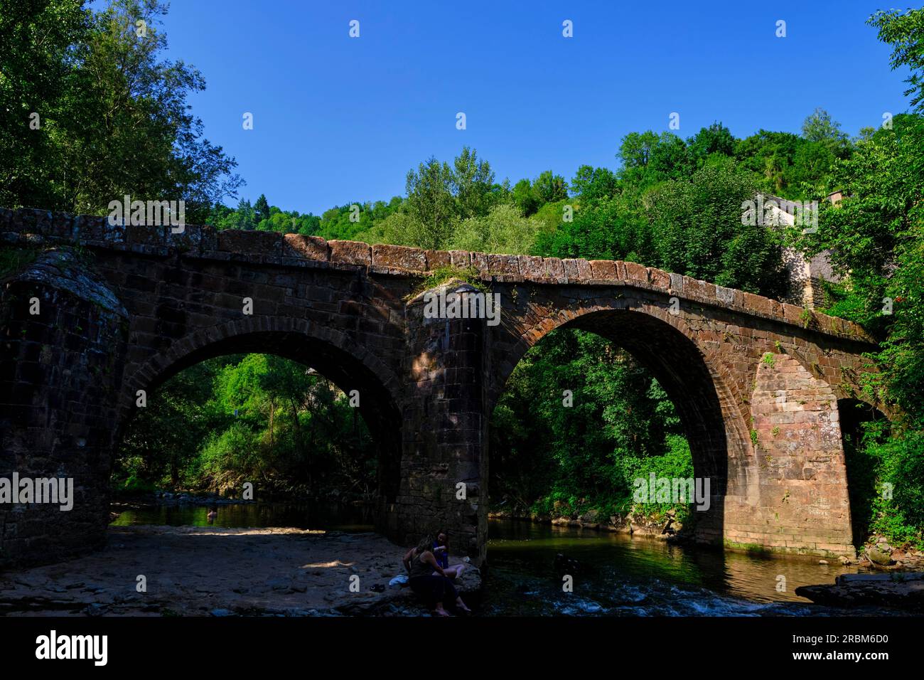 France, Aveyron (12), Conques, labeled Most Beautiful Villages of ...