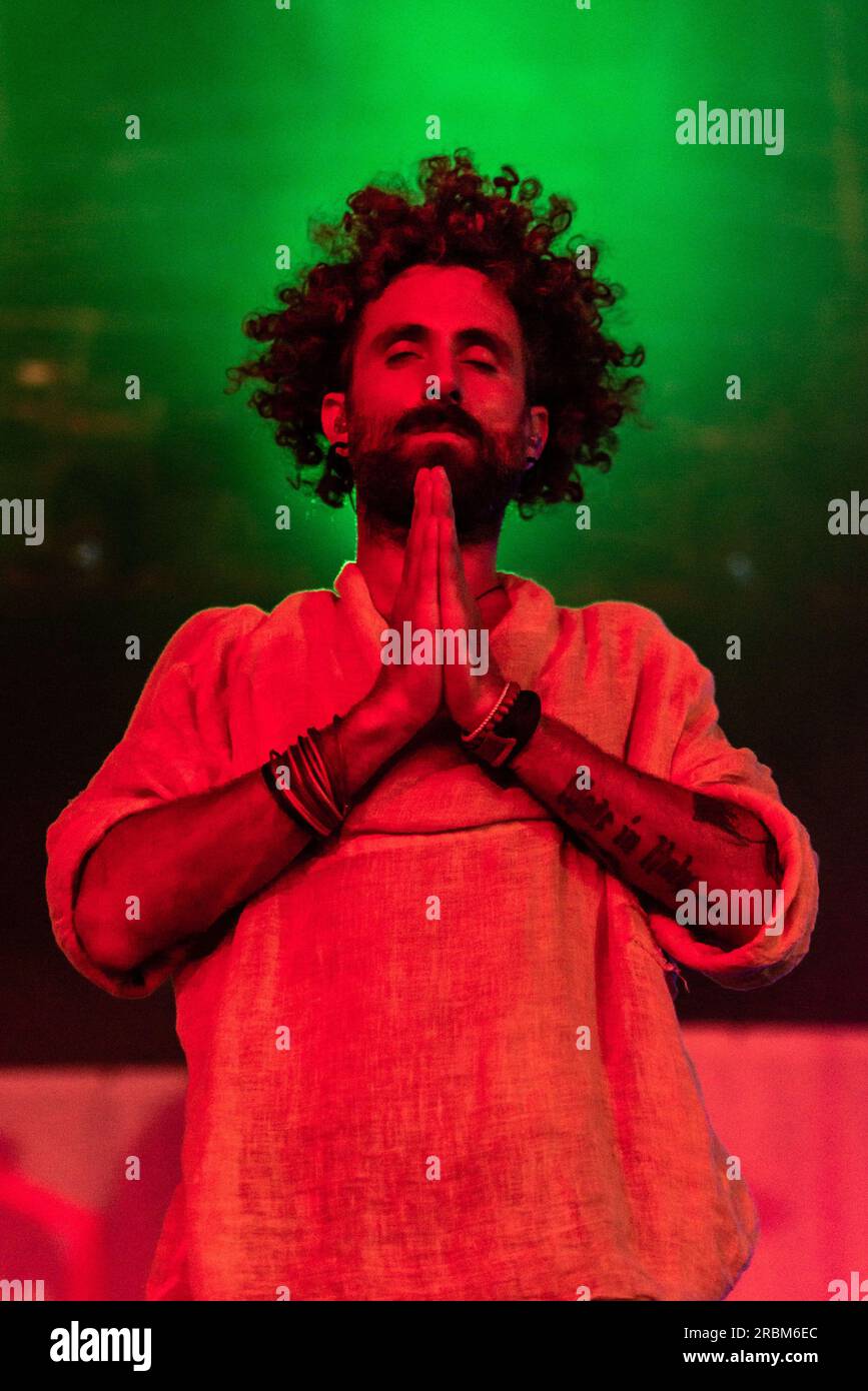 Carroponte, Sesto San Giovanni (Milan), Italy, July 08, 2023, Gio Evan