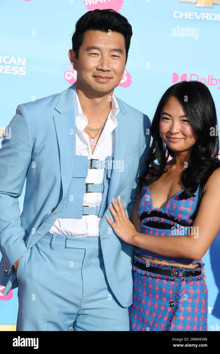 Photo: Simu Liu and Allison Hsu Attend the Barbie Premiere in Los Angeles  - LAP2023070926 