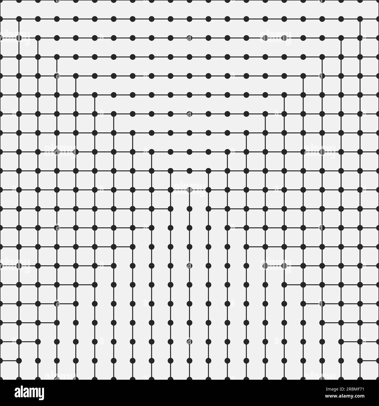 Black and white background with vertical and horizontal stripes. Black