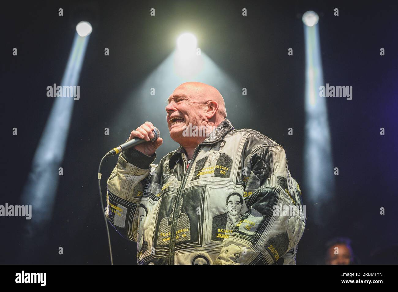 The Music in The Park event at Worden Park, Leyland. Buster Bloodvessel