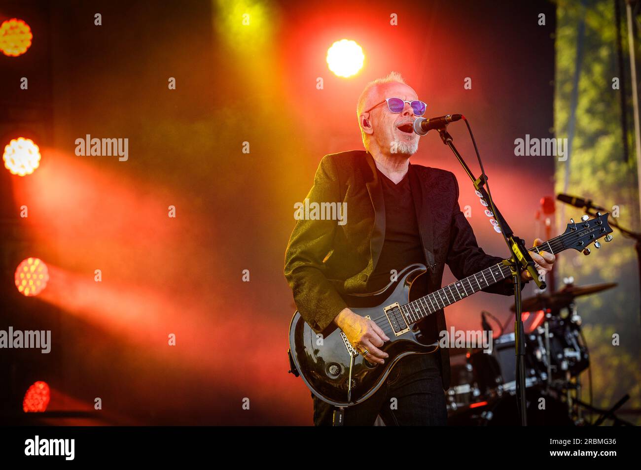 The Music in The Park event at Worden Park, Leyland. Nik Kershaw