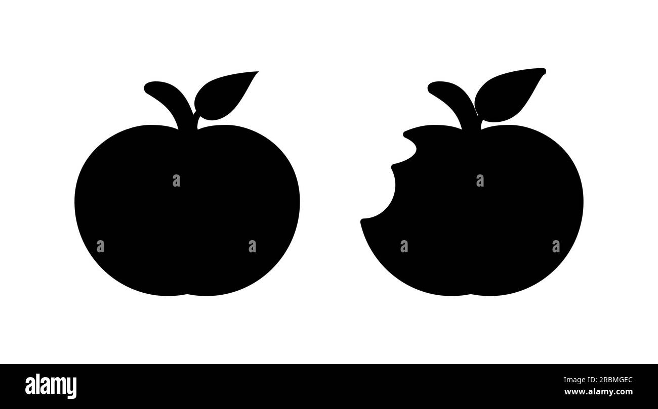 Apple icon vector. apple symbol Stock Vector Image & Art Alamy