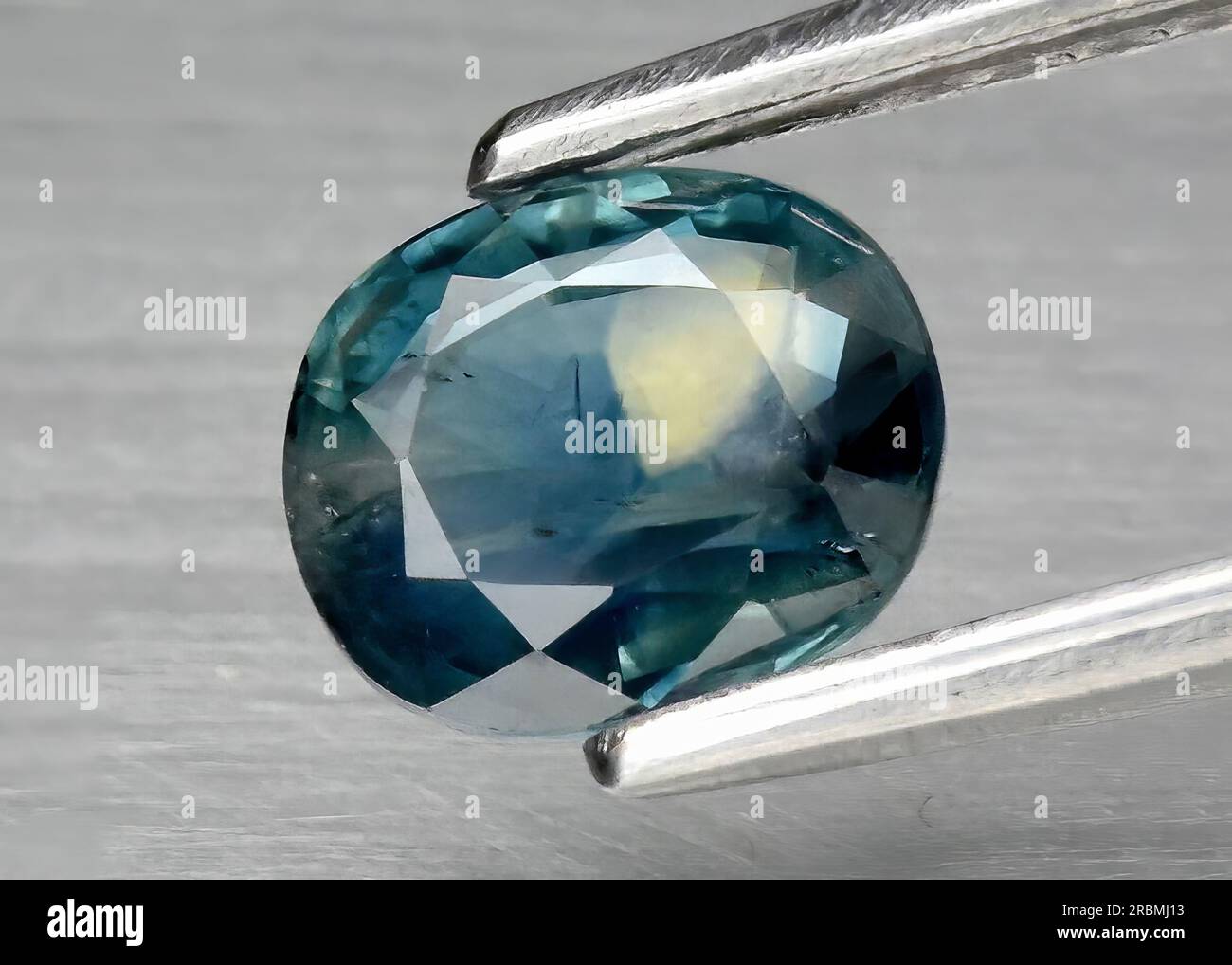 Natural emerald cut blue topaz hi-res stock photography and images - Alamy