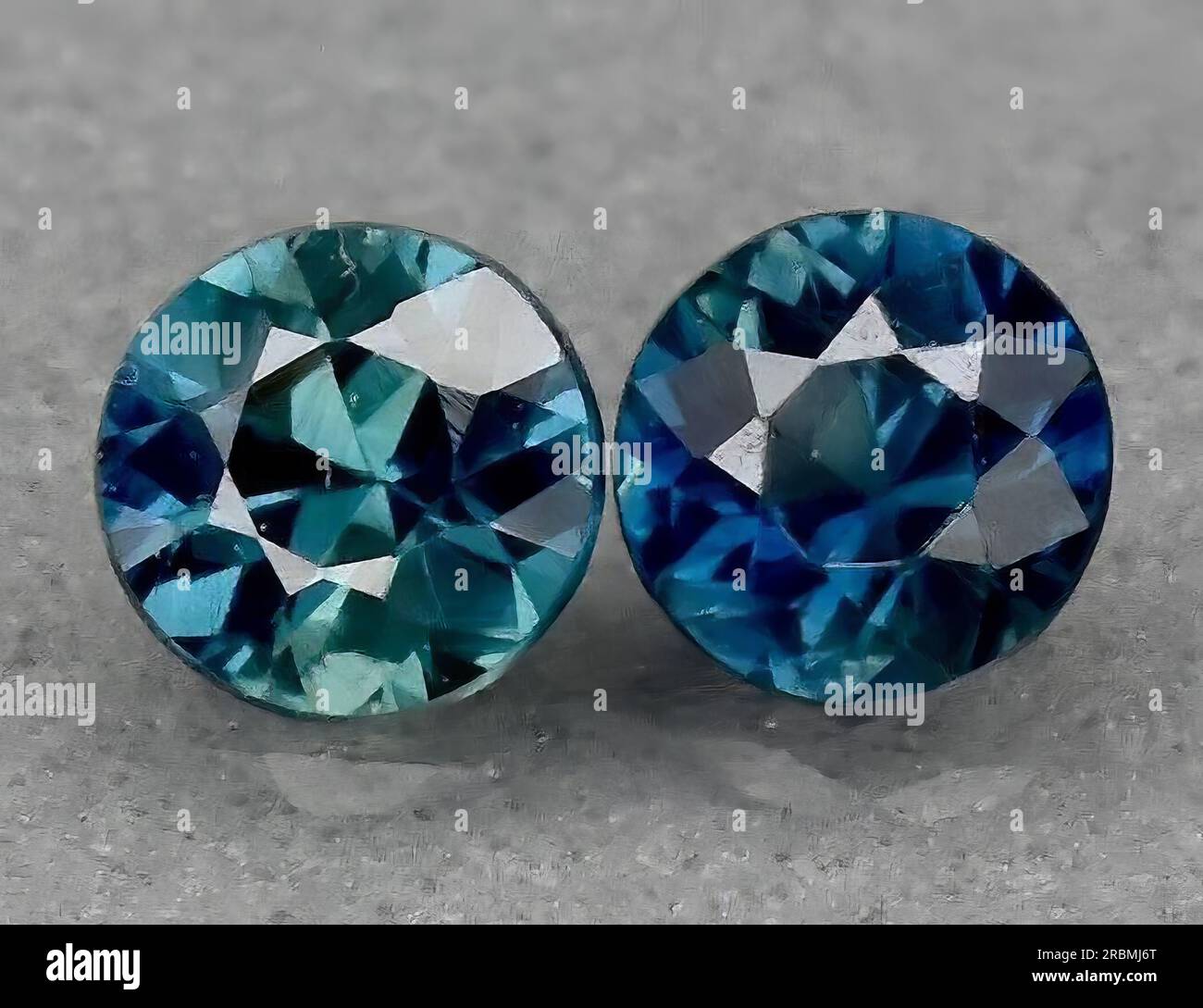 Natural emerald cut blue topaz hi-res stock photography and images - Alamy