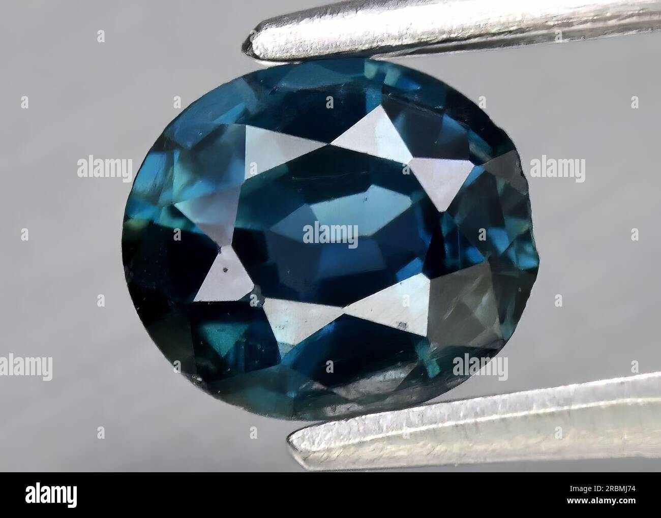 Natural emerald cut blue topaz hi-res stock photography and images - Alamy