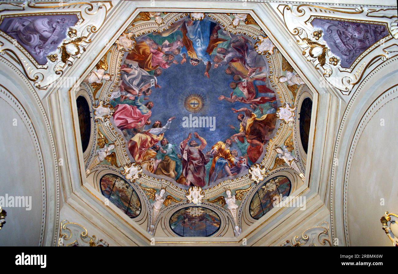 St. Joseph's Chapel 1540 by Carlo Urbino Stock Photo