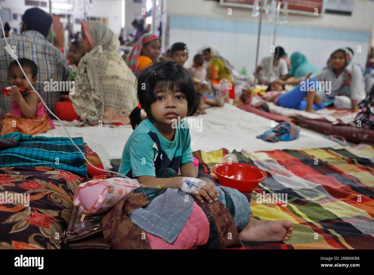 Dhaka, Bangladesh - July 10, 2023: Dengue Patients Are Increasing Every ...