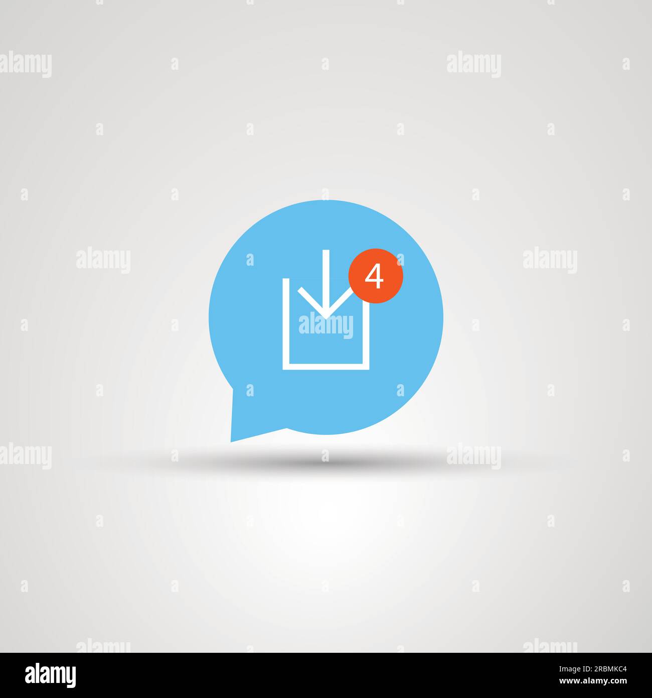 Icon Design - Downloads Stock Vector