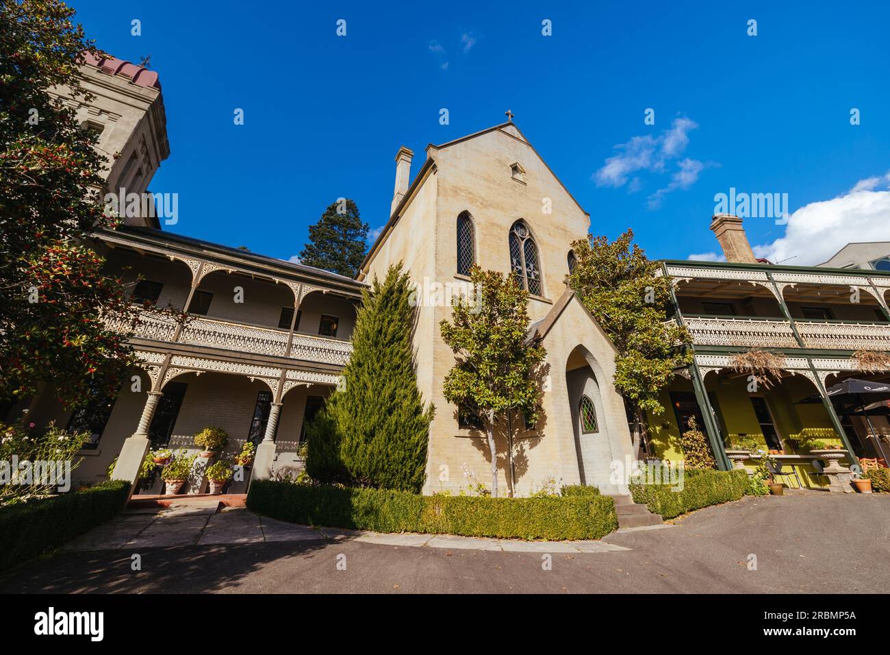 The Convent Daylesford in Australia Stock Photo Alamy