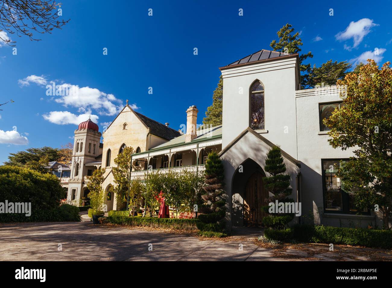 The Convent Daylesford in Australia Stock Photo Alamy