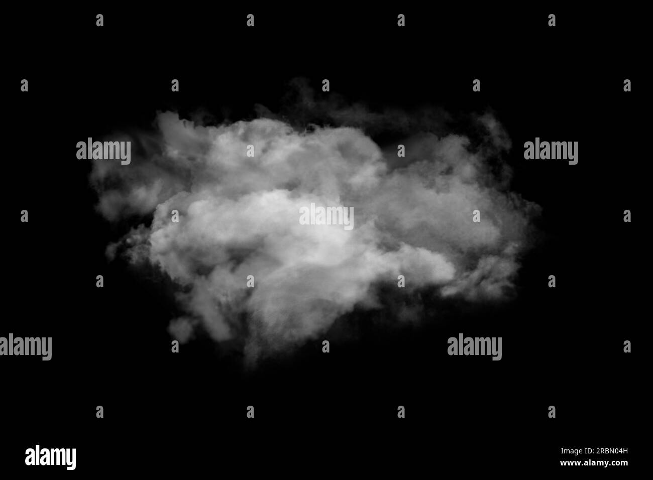 Realistic white smoke cloud hi-res stock photography and images - Alamy