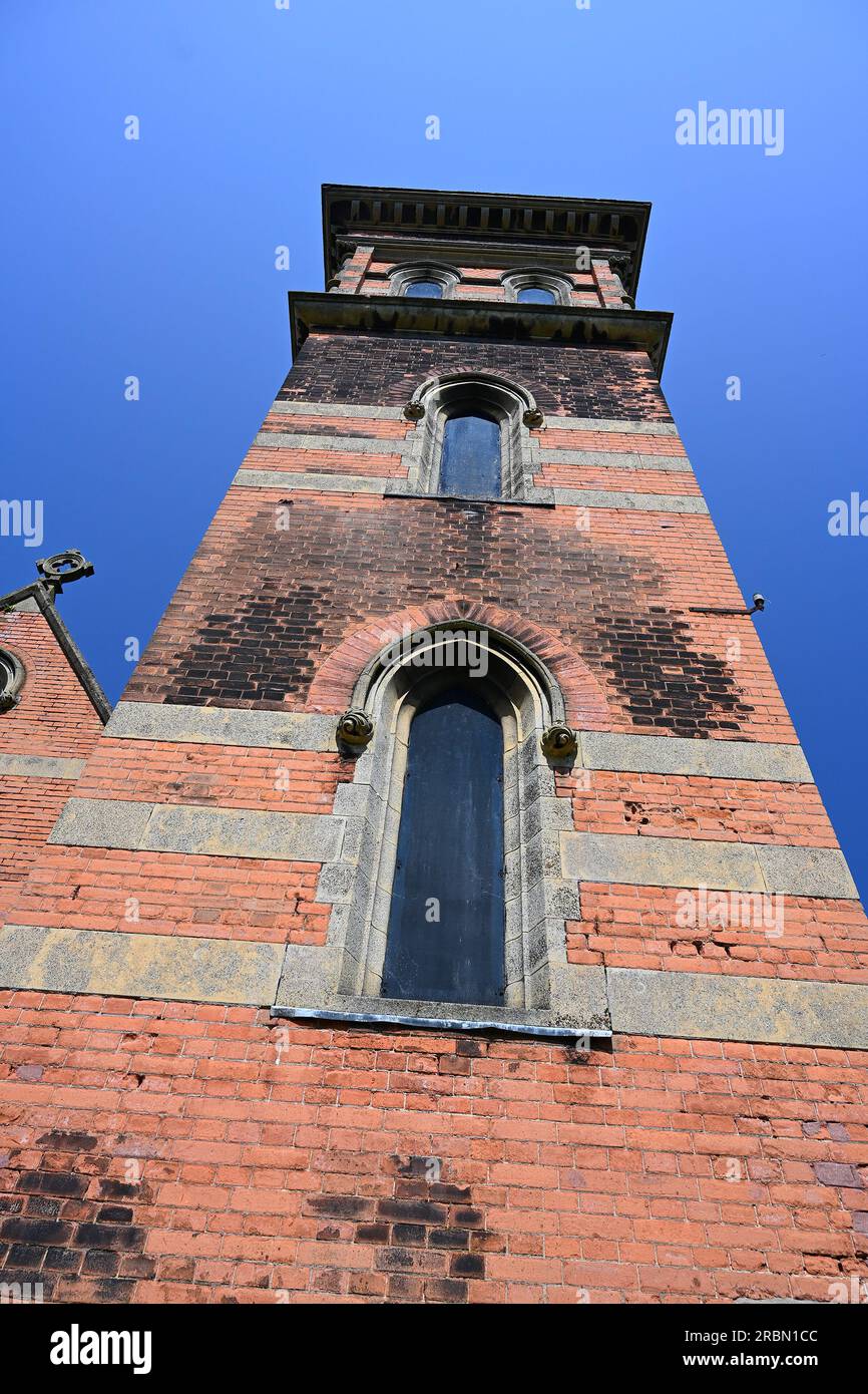 aerial view of Hedon road crematorium 1901, Kingston upon Hull Stock
