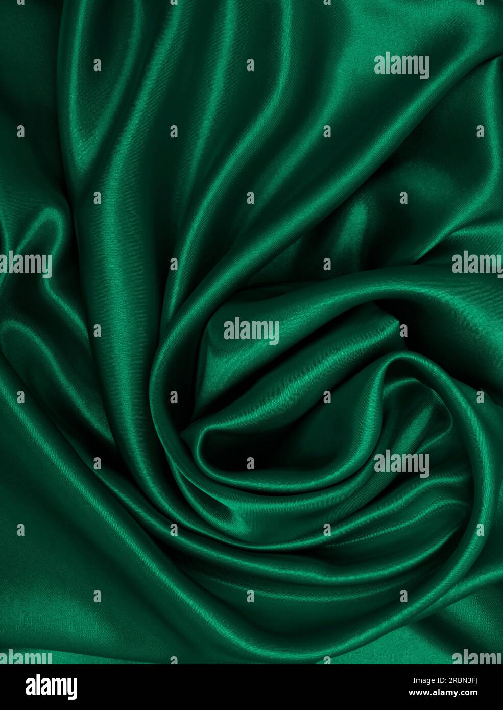 Smooth elegant green silk or satin luxury cloth texture can use as ...