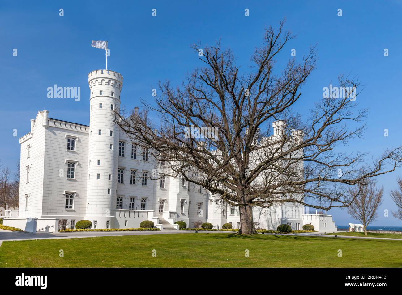 Hohenzollern Castle in Heiligendamm, Mecklenburg-West Pomerania, North Germany, Germany Stock Photo