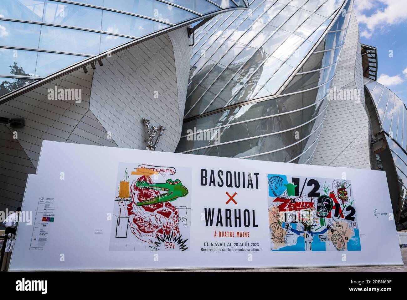 Fondation Louis Vuitton explores Basquiat and Warhol's creative