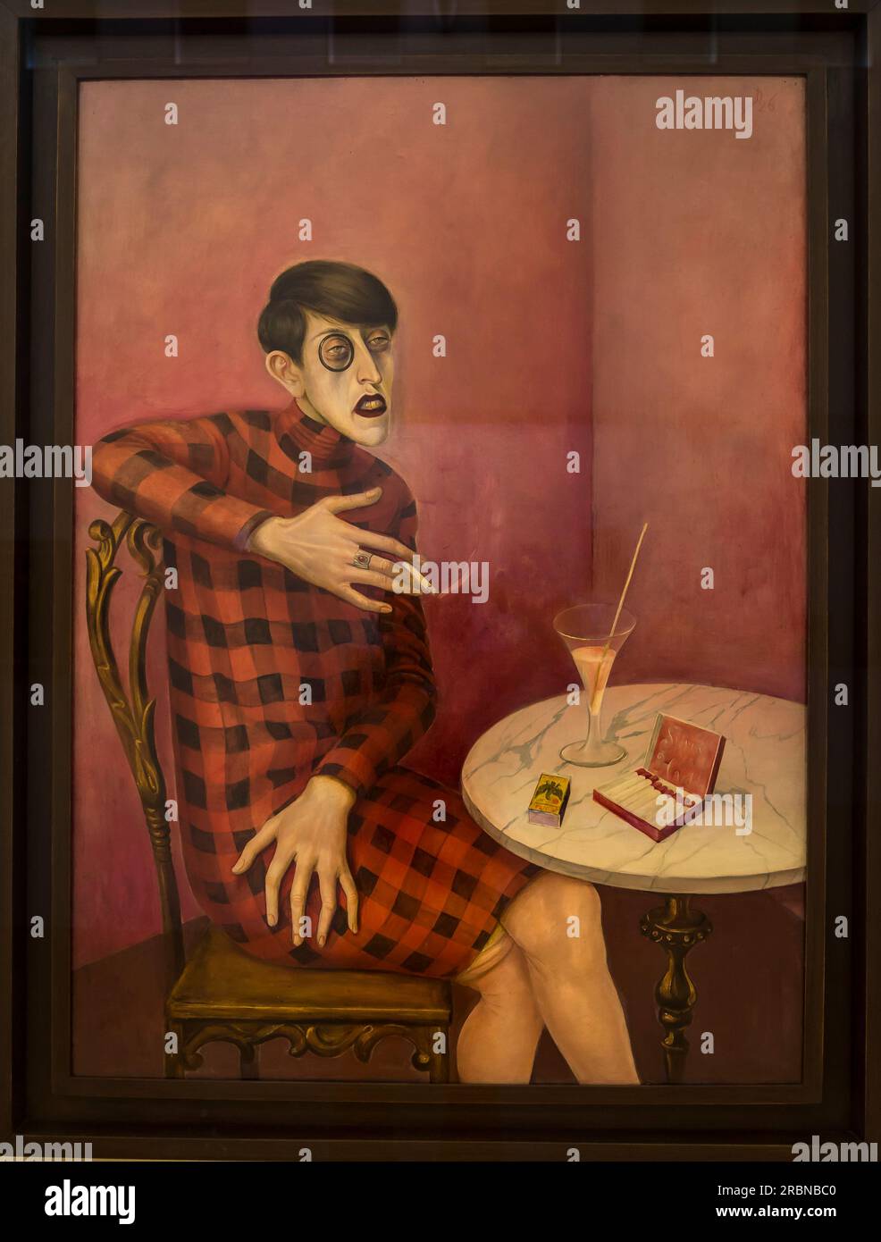 Otto Dix, Bildnis Der Journalistin Sylvia Von Harden, 1926, Pompidou Centre, a museum of modern