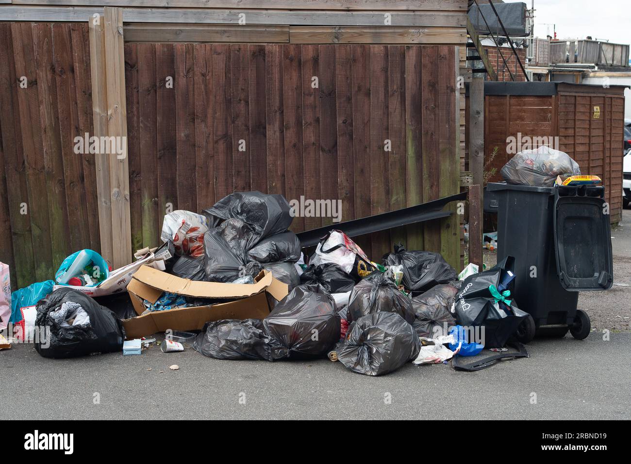 Kerbside recycling bags hires stock photography and images Alamy