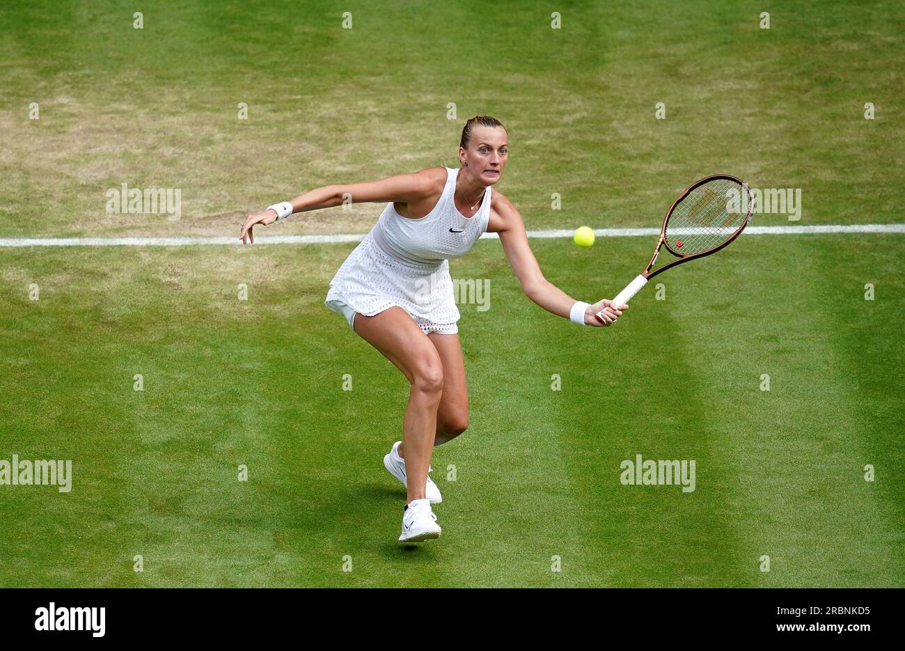 Petra Kvitova In Action Against Ons Jabeur not Pictured On Day Eight petra-kvitova-in-action-against-ons-jabeur-not-pictured-on-day-eight