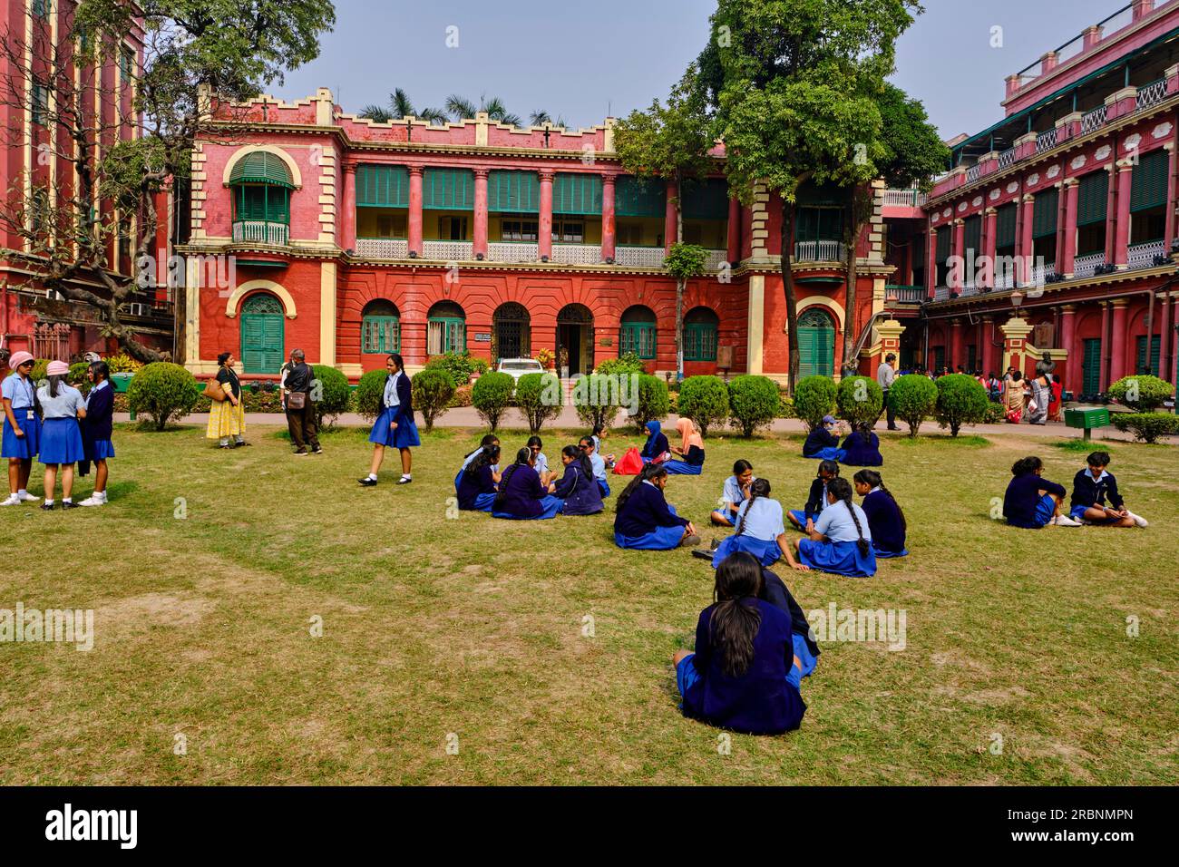 India, West Bengal, Kolkata, Calcutta, Rabindranath Tagore's House, great poet and first Indian Nobel laureate Stock Photo