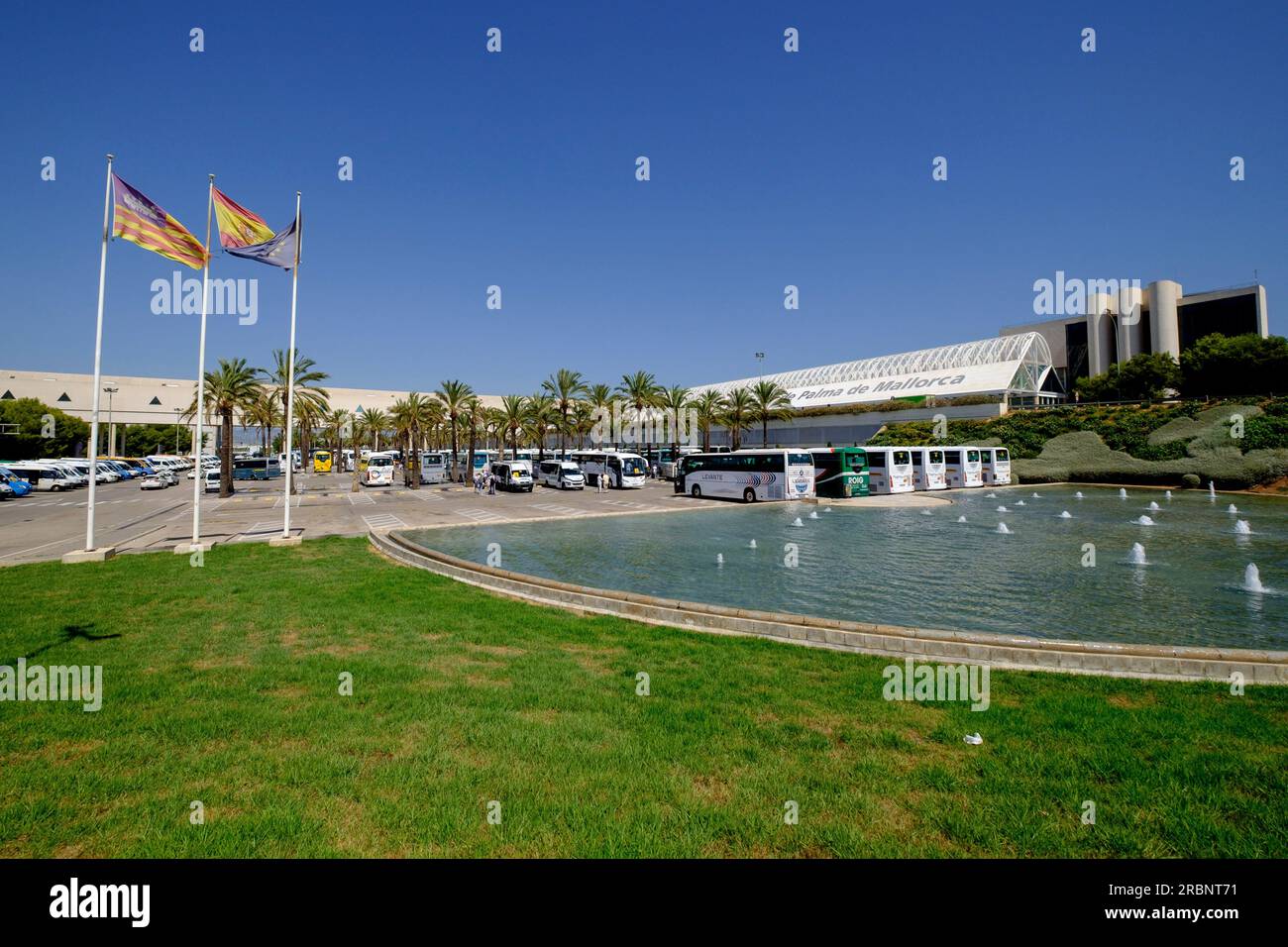 aeropuerto internacional Son Sant Joan, Palma, Mallorca, balearic islands, spain, europe. Stock Photo