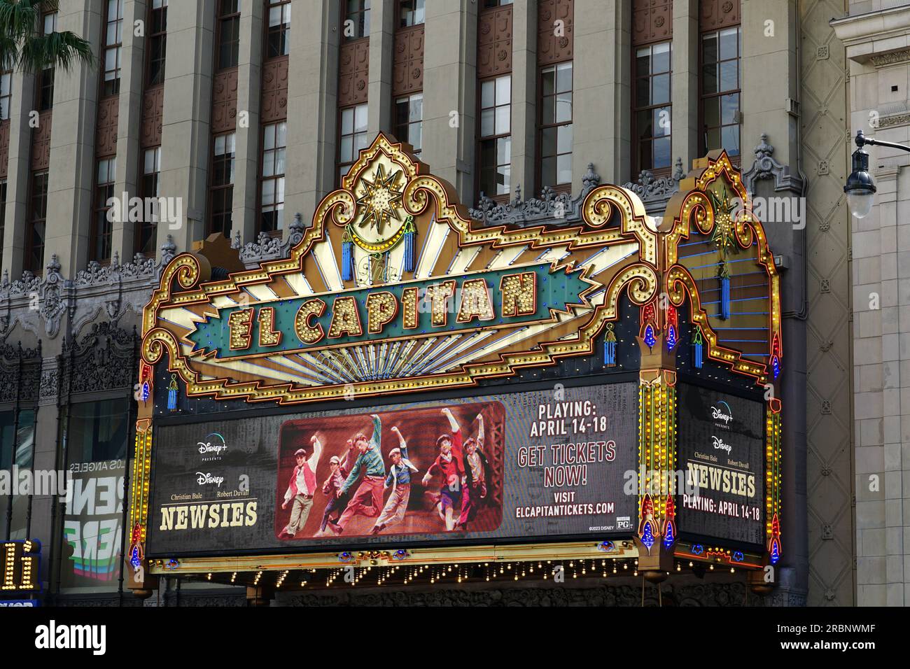 El Capitan Theatre, Hollywood Boulevard, Hollywood, Los Angeles