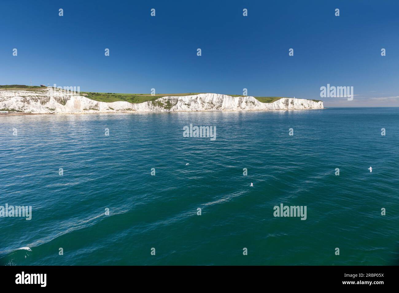 White Cliffs of Dover, Kent, England Stock Photo
