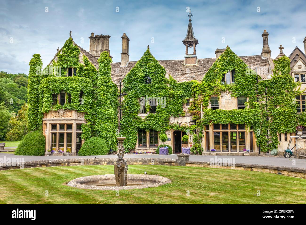 Castle Combe Manor House, Wiltshire, England Stock Photo Alamy