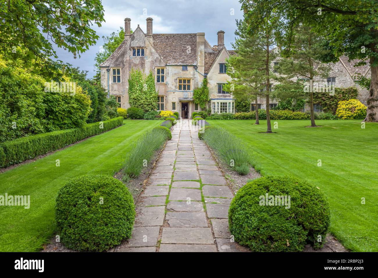 Avebury Manor, Wiltshire, England Stock Photo