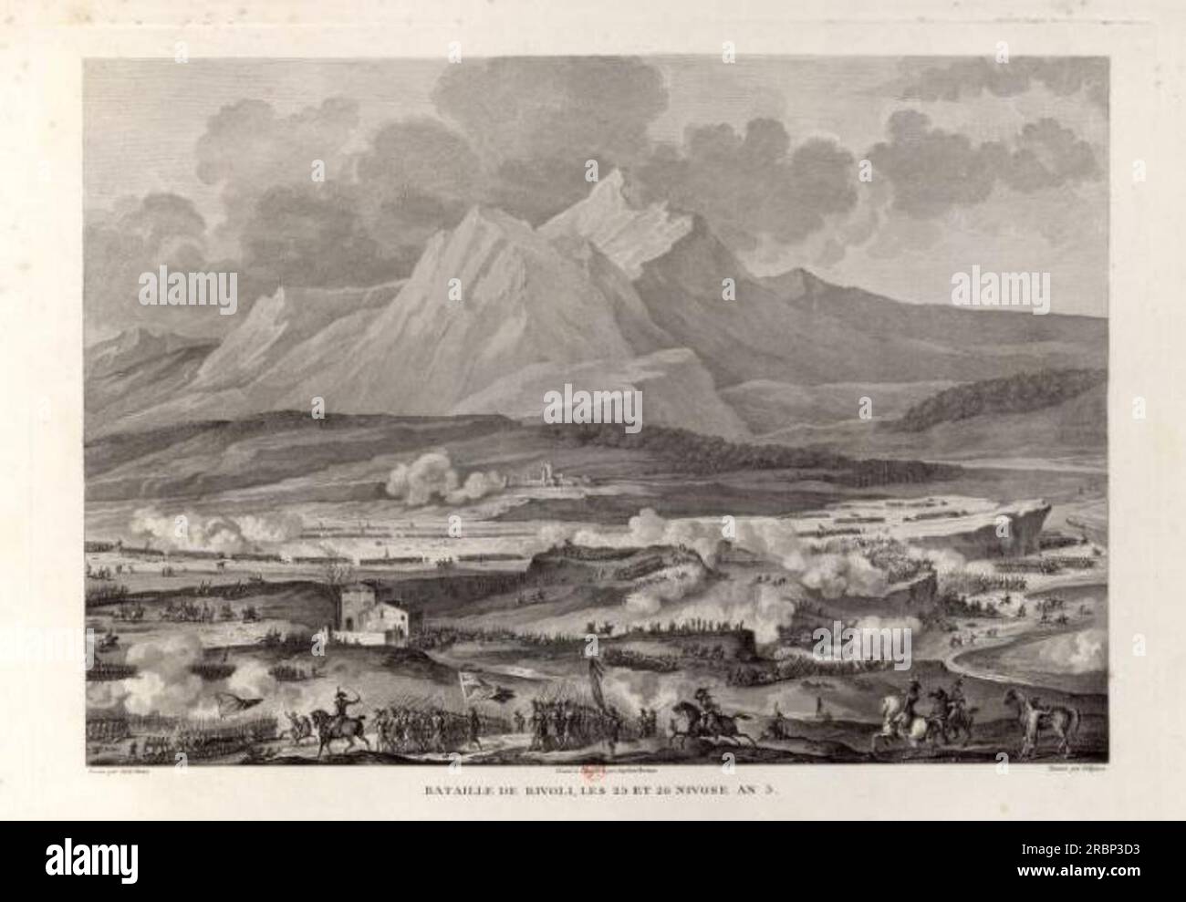 Atle Rinvoll Battle of Rivoli on 25 and 26 Nivose year 5 1807 by Carle Vernet Stock ...