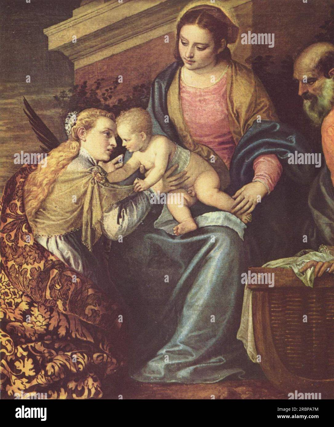 Mystic Marriage of St Catherine 1565 by Paolo Veronese Stock Photo - Alamy