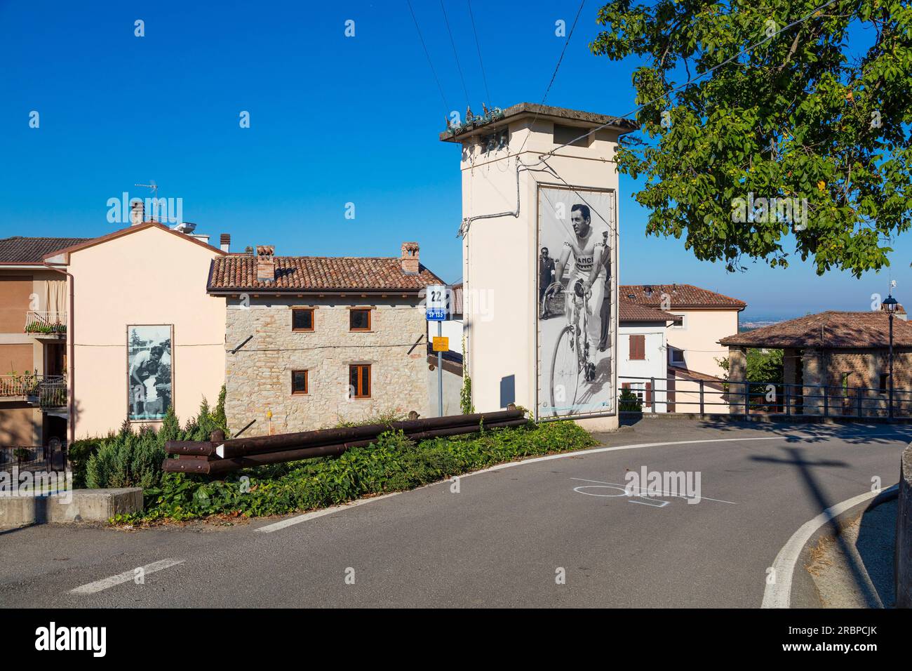 Castellania, Piedmont, Italy Stock Photo