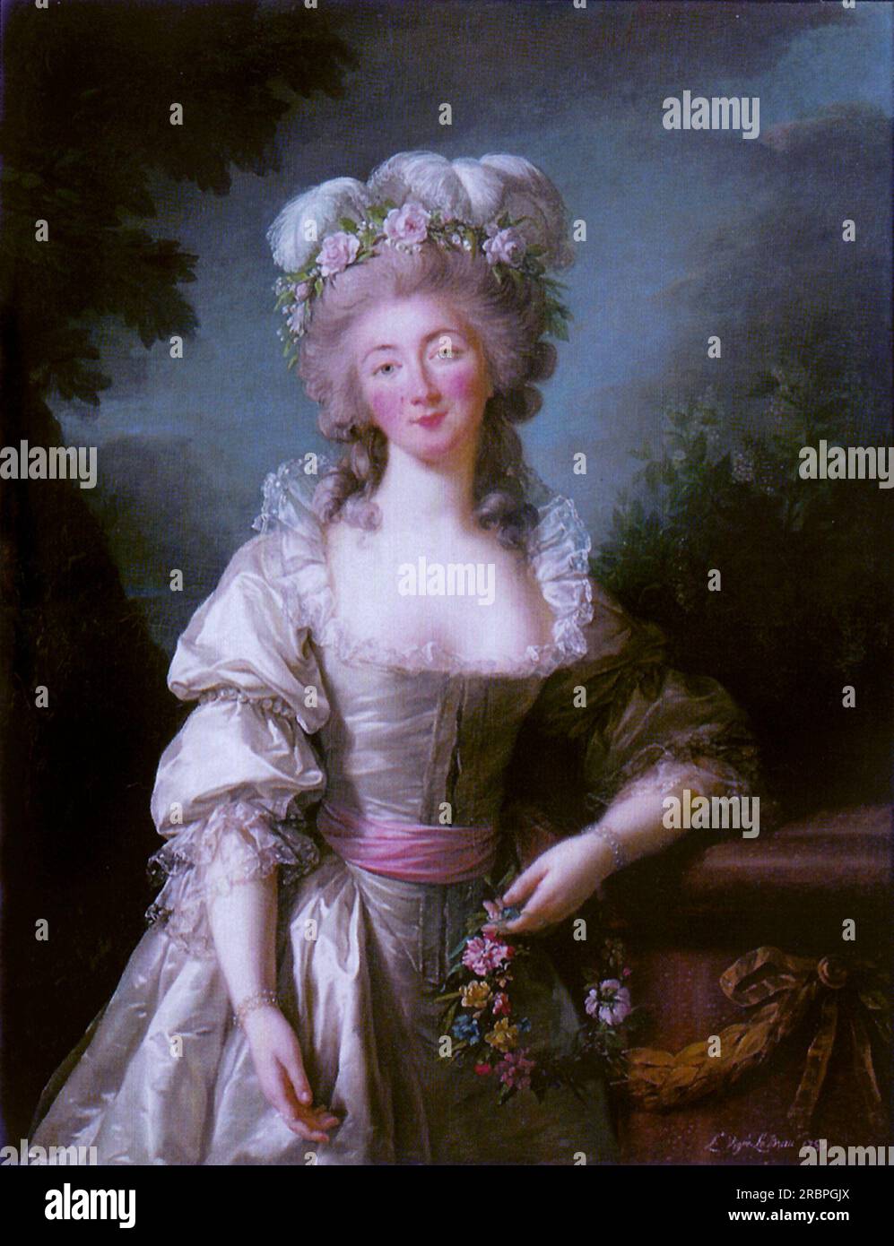 Portrait of Madame du Barry 1782 by Louise Elisabeth Vigee Le Brun Stock Photo - Alamy Portrait of Madame du Barry 1782 by Louise Elisabeth Vigee Le Brun Stock Photo - Alamy