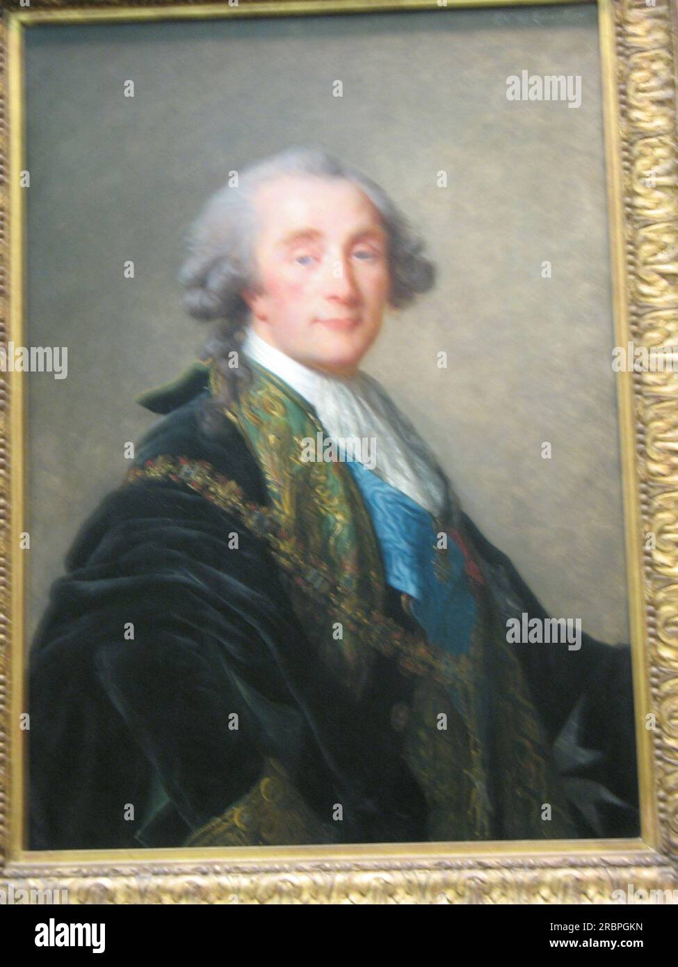 Alexandre Charles Emmanuel de Crussol Florensac 1787 by Louise Elisabeth Vigee Le Brun Stock Photo