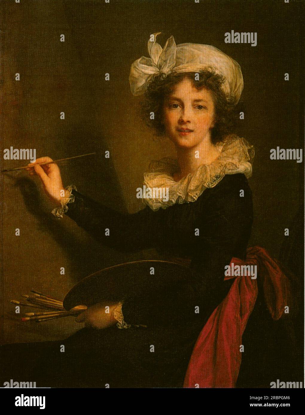 self-portrait-1790-by-louise-elisabeth-vigee-le-brun-stock-photo-alamy