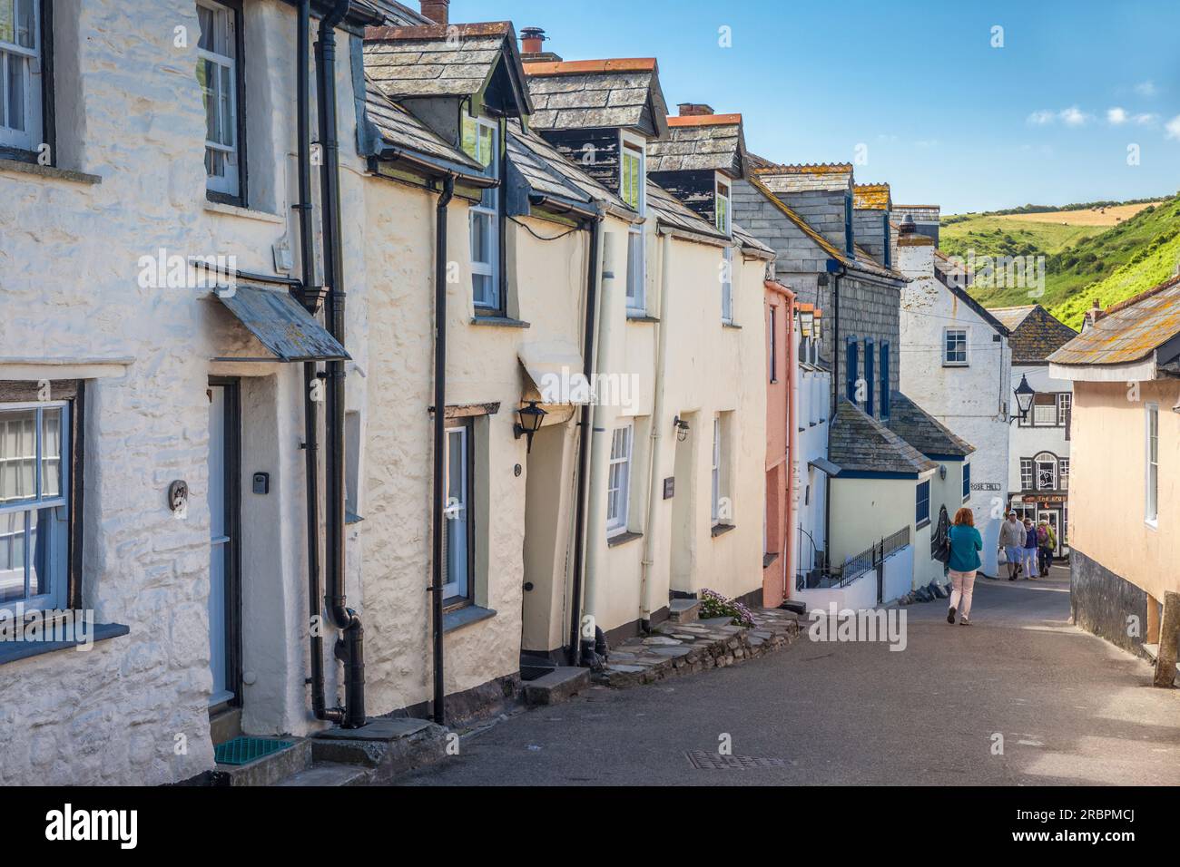 Old streets of Port Isaac, Cornwall