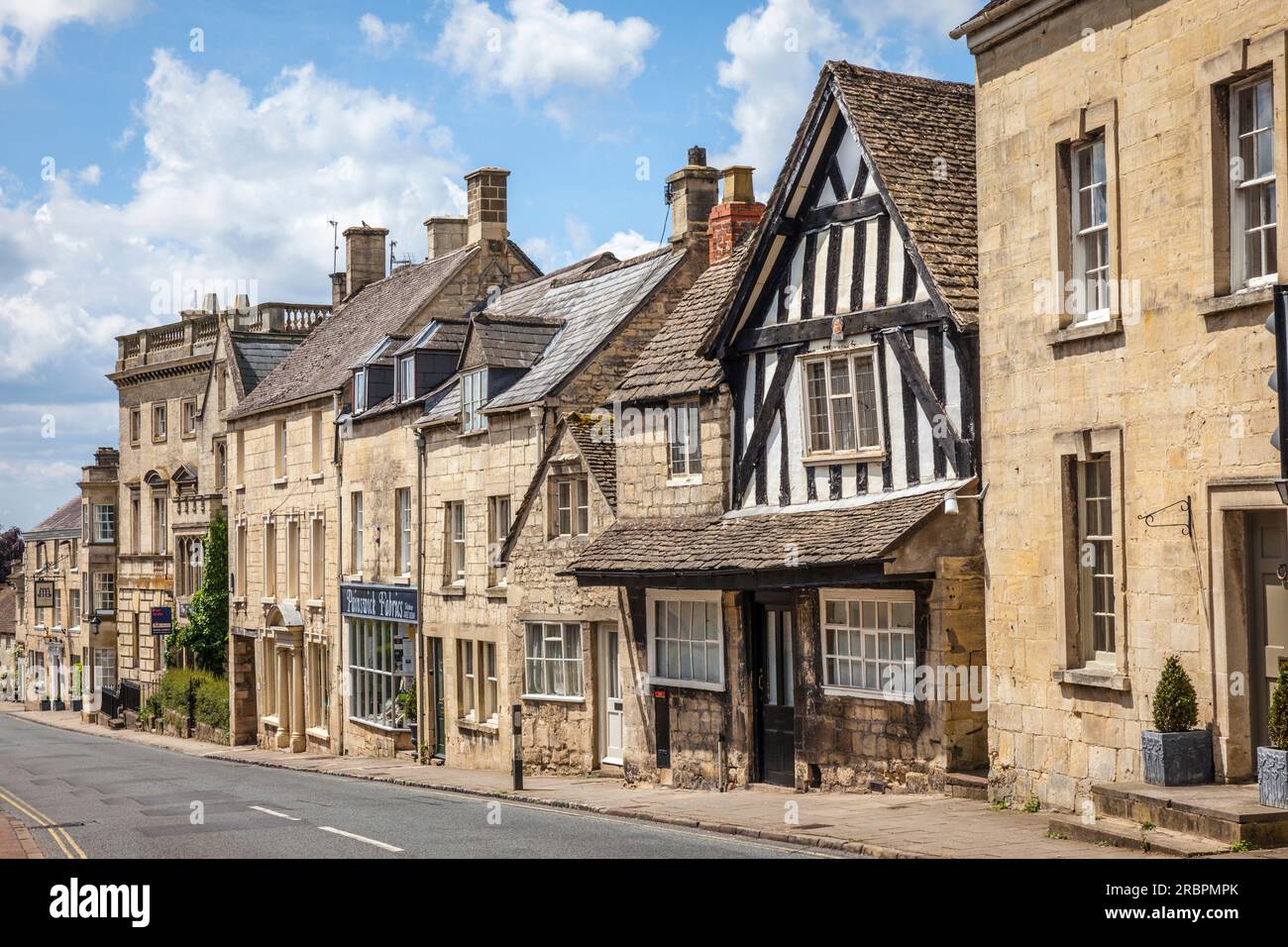 Painswick Old Town, Cotswolds, Gloucestershire, England Stock Photo Alamy