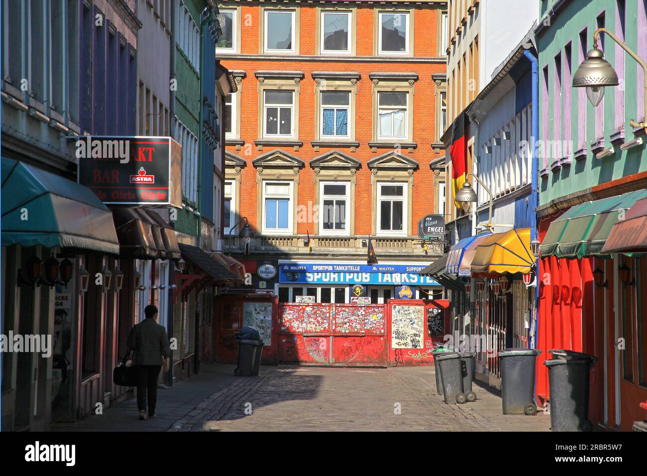 HERBERTSTRASSE, Hamburg, Germany Stock Photo Alamy