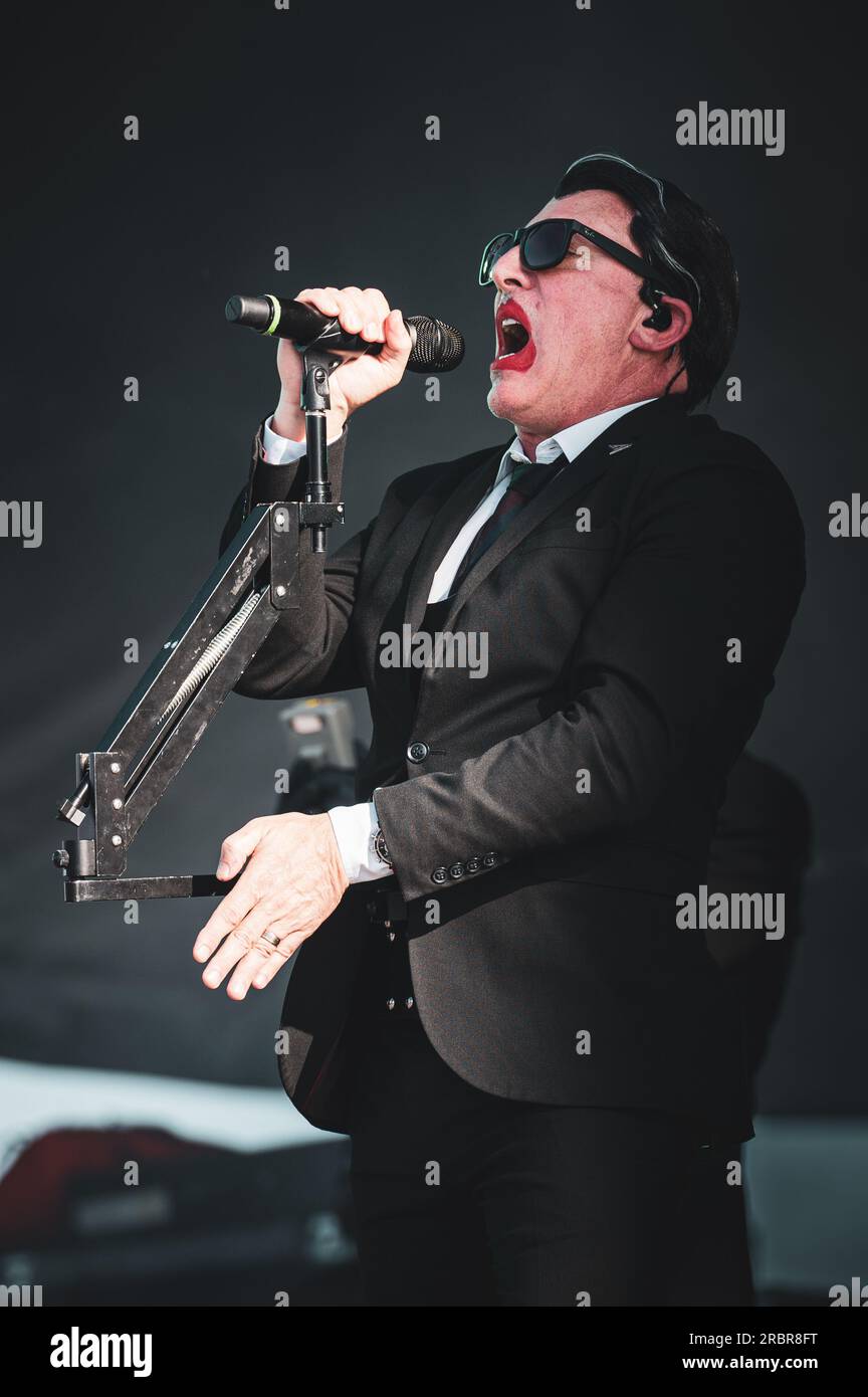 MADRID, MAD COOL FESTIVAL 2023, SPAIN: Maynard James Keenan, singer of the  American rock band Puscife,r performing live on stage at the Mad Cool  Festival 2023 Stock Photo - Alamy