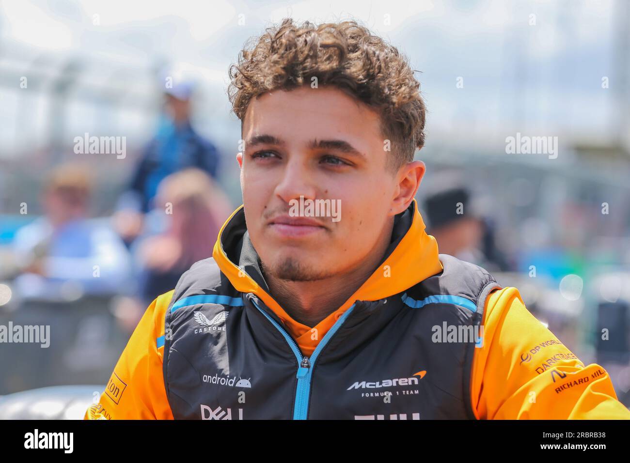 Voiture F1 McLaren MCL60 Lando Norris 2023 échelle 1:24 - Hachette, Blister Froissé