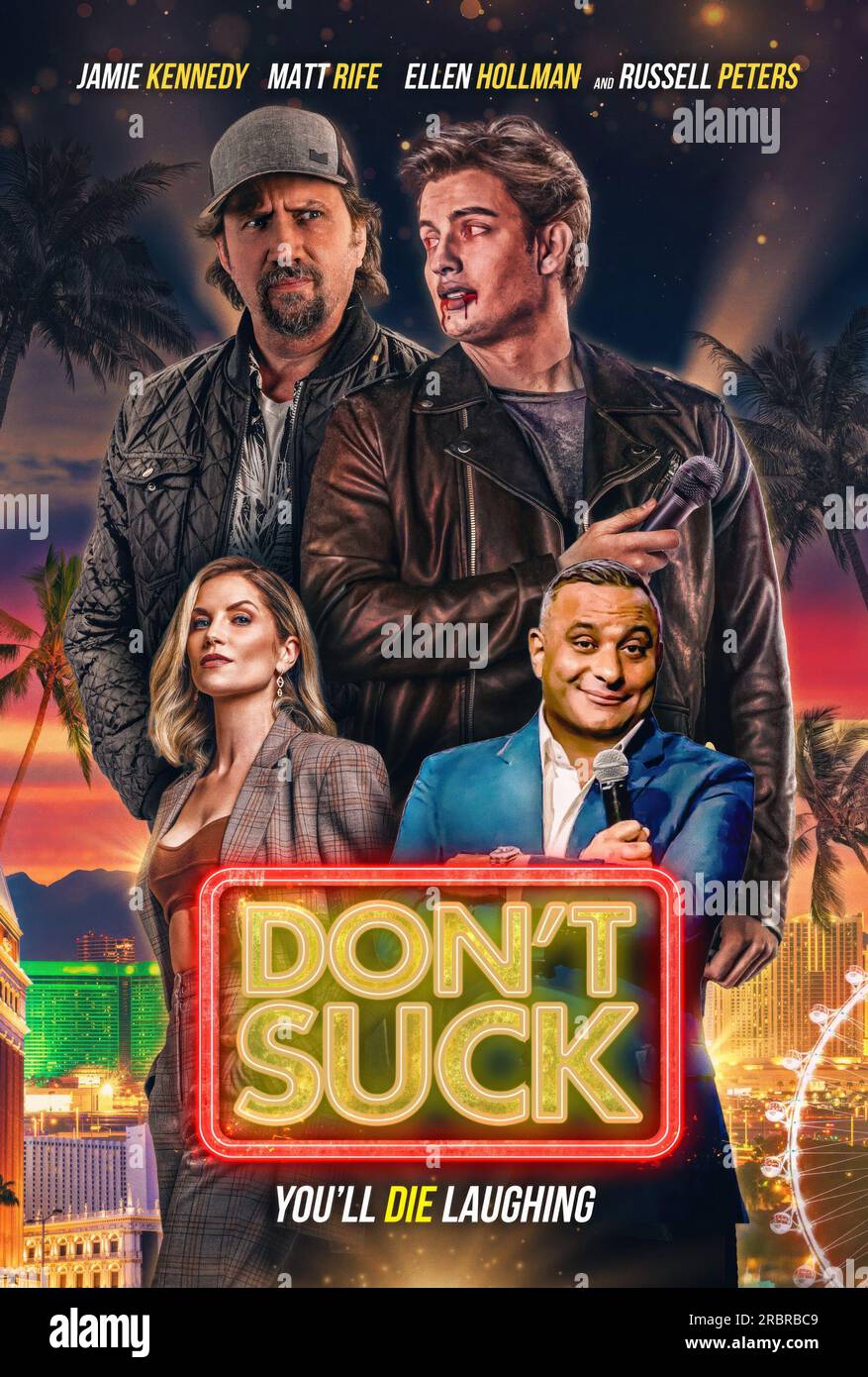 Jamie Rife DON'T SUCK, poster, top, from left: Jamie Kennedy, Matt Rife, bottom ...